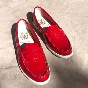 Cole Haan, Weekender Boat Shoe (Red), Size 7